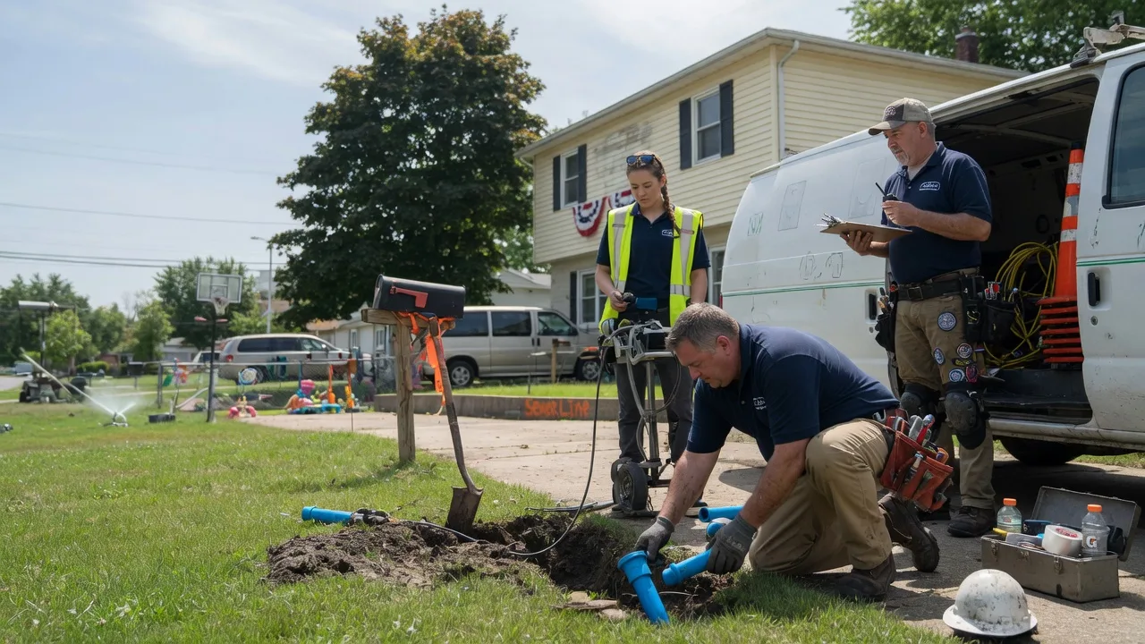 Slab Leak Repair in Goodells, MI near me